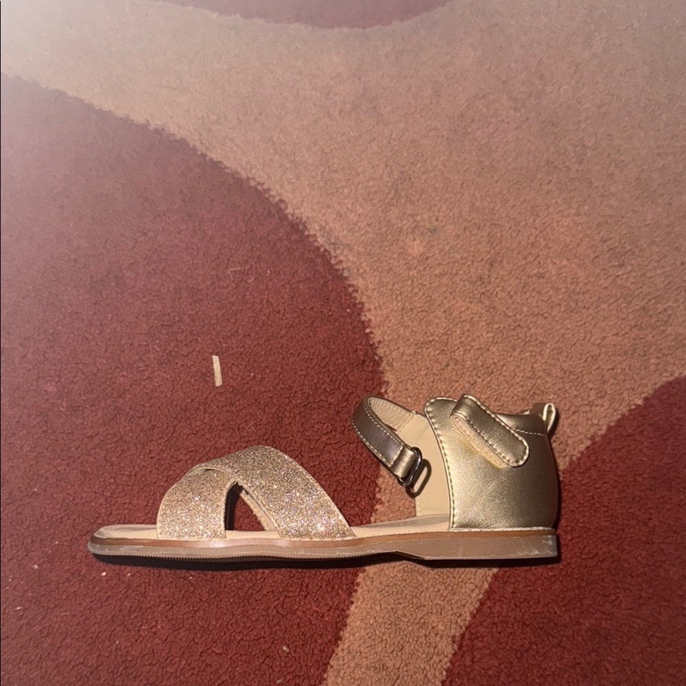 Kids Silver Sandals